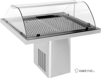 Combisteel GEKOELDE VISVITRINE 1.4 - 7083.0010 1