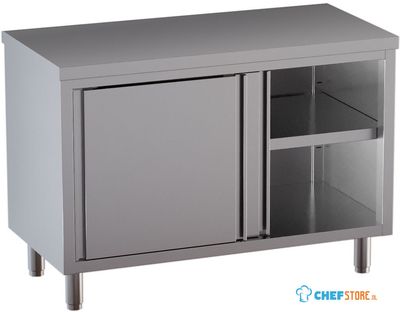 Diamond TA107-SA5 Neutrale werktafelkast, schuifdeuren