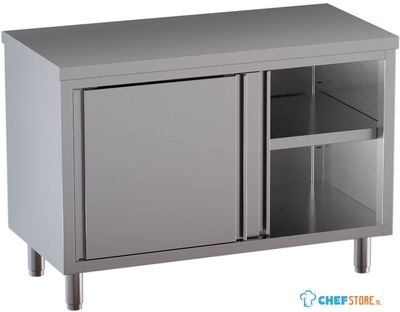 Diamond TA167-SA5 Neutrale werktafelkast, schuifdeuren