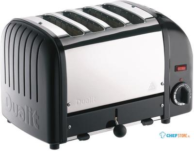 Dualit Vario broodrooster | 4 sleuven | zwart | 40344 | E266