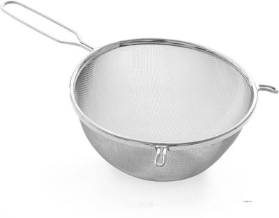 Hendi Passeerzeef rvs 220x390 mm met draadgreep | diameter 22cm | 637401 1