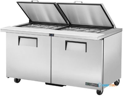 True Dubbeldeurs Koelkast Tssu-60-24m-B-St-Hc Flid