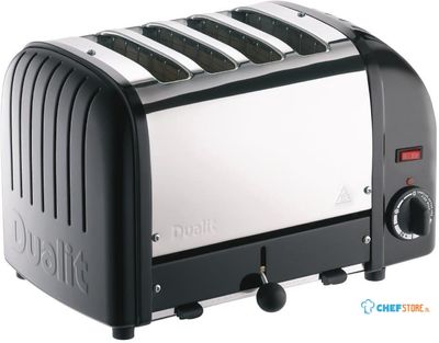 Dualit Vario broodrooster | 4 sleuven | zwart | 40344 | E266