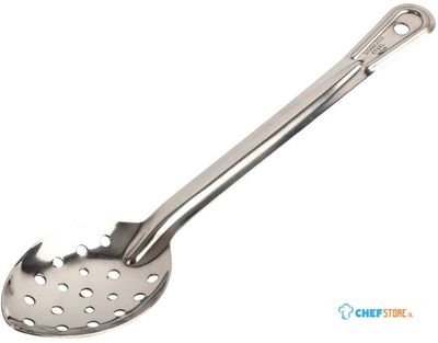 Rvs Geperforeerde Serveerlepel | 33cm | Vogue | J640