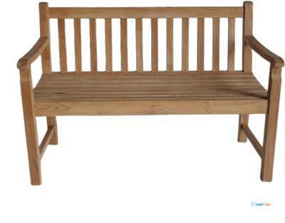 571682 Stockholm - Tuinbank van teak hout 120 cm