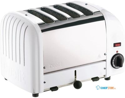 Dualit Vario broodrooster | 4 sleuven | wit | 40355 | F211