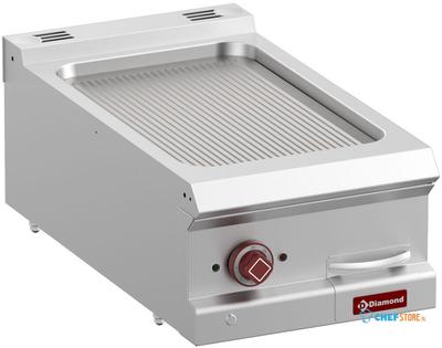 Elektrische Bakplaat Met Geribde Plaat - Module 1/2 -TOP- - Diamond E7/PR4T-N 1