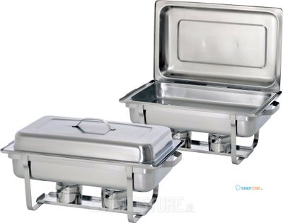 Chafing Dish | 1/1GN | Twin Pack Set | Bartscher | 500486 1