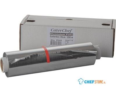 Aluminiumfolie 30cm - 250 meter - CaterChef - 075010 1