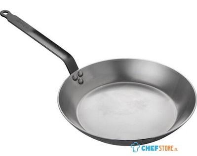 De Buyer Carbone Plus Lyonnaiserpan - Ø Bovenaan 30cm - Plaatstaal - 001007 1