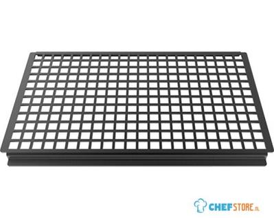 Geblokt Rooster Gn1/1 Aluminium non-stick | Unox TG885 1