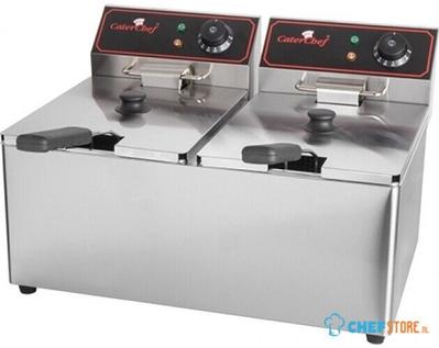 Friteuse 08L+08L | CaterChef | 688208 1