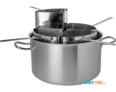 Pujadas Pasta-Kookpan Ø40cm, 31,4 liter, RVS, 720123 1