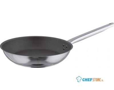 Lyonnaiserpan Ø32cm, Pujadas, RVS, 720756 1