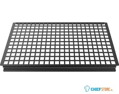 Geblokt Rooster Gn1/1 Aluminium non-stick | Unox TG885 1
