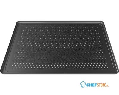 Bakplaat 60X40Cm aluminium geperforeerd | Foro.black | Zwart | Unox TG430 1