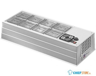 Koelvitrine (Cap.Gn1/1X1+Gn1/3X1-15Cm) | CaterCool | 682001