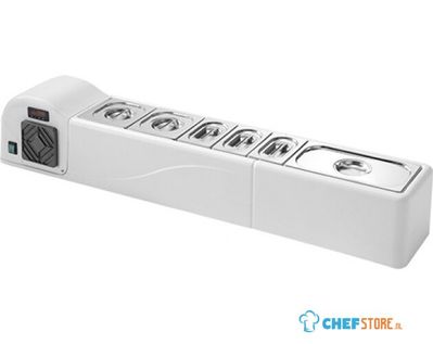 Koelvitrine (Cap.Gn1/6X6-15Cm) | CaterCool | 682004