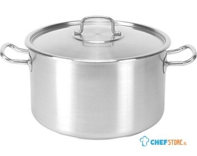 Kookpan Middel Ø32cm, 15 liter, Pujadas, RVS, 720021 1