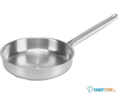 Lyonnaiserpan Ø28cm, 3,7 liter, Pujadas, RVS, 720051 1