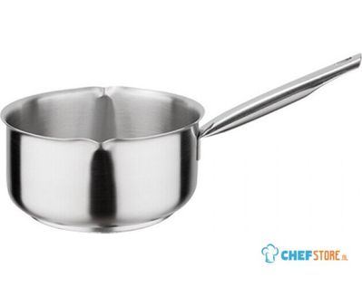 Steelpan Ø16cm, 1,5 liter, Pujadas, RVS, 720055 1