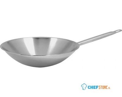 Wok Ø36cm, 5,5 liter, Pujadas, RVS, 720085 1