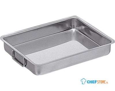 Braadslede 07,0(H)X50X35cm, 11 liter, Pujadas, RVS, 720162 1