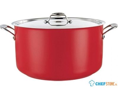 Pujadas Kookpan Middel Ø32cm, 14 liter, RVS, 720585 1