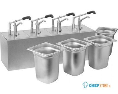 Saus/Dressingbar (Cap.Gn1/6X4-200Mm) | Hovicon | 865102 1