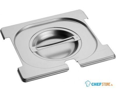 Gastronorm Deksel 1/6Gn M/Lepel + M/Grepen | 953475 1
