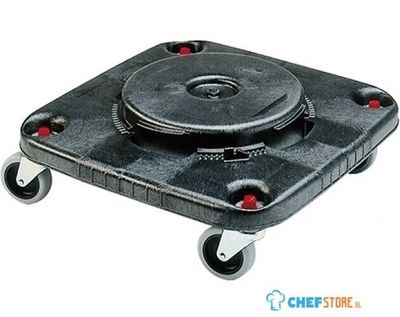 Rubbermaid voedselcontainer trolley vierkant - rm3530 1