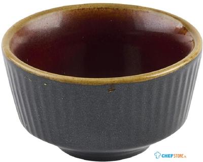 Churchill Super Vitrified Churchill Tokyo Black Kochi Dip Pot 57 Ml Pak van 12 - DX855