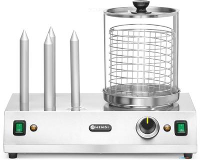 HENDI 265031 Worst en hotdogbroodjes warmer, , 220-240V/550W, 500x310x(H)395mm