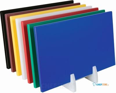 SARO Polyethyleen Snijplank met Antislip Pootjes Zwart - 387-1030 1