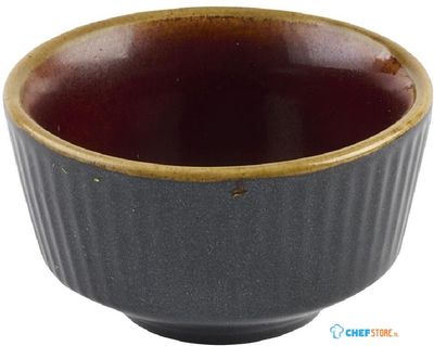 Churchill Super Vitrified Churchill Tokyo Black Kochi Dip Pot 57 Ml Pak van 12 - DX855
