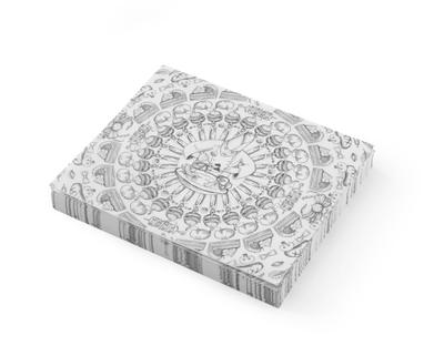 Hendi Vetbestendig papier 25x20cm kok voedsel patroon | 678220 1