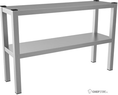 Etagere 2 Niveaus 1800 Demontabel, combisteel 7333.0550