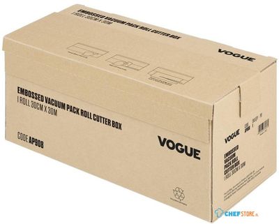 Vogue Vacuümverpakkingsrol met Snijbox (reliëf) 300 mm Breed - AP908