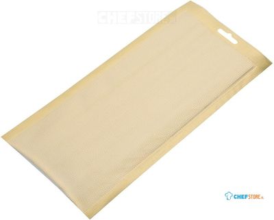 Vogue JA020 goudkleurige vacumeerzakken met reliëf 150x350mm (100 stuks)