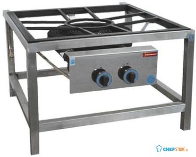 Gasbrander paella, Ã˜ 450 op onderstel (27.2 kW) | Diamond | BPG/27-SP 1