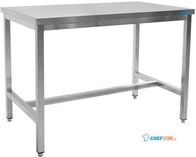 SARO Roestvast Stalen Tafel Zonder Onderblad 700 mm Diepte 700 Mm - 700-1005 1