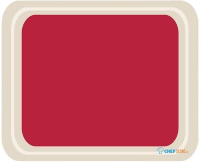 Roltex Original dienblad rood 42x32cm | DS090