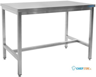 SARO Roestvaststalen Tafel Zonder Onderblad 600 mm Diepte 700 Mm - 600-1005