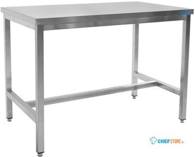 SARO Roestvaststalen Tafel Zonder Onderblad 600 mm Diepte 1500 Mm - 600-1030 1