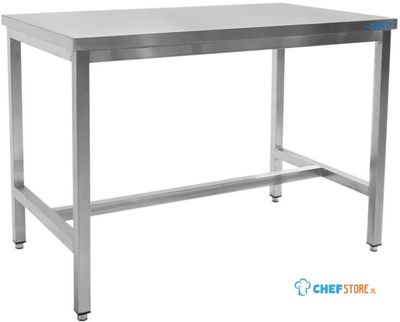 SARO Roestvast Stalen Tafel Zonder Onderblad 700 mm Diepte 700 Mm - 700-1005