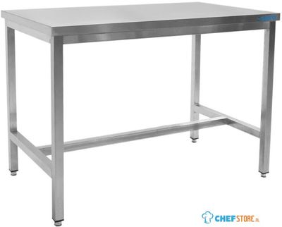 SARO Roestvast Stalen Tafel Zonder Onderblad 700 mm Diepte 61800 Mm - 700-1035