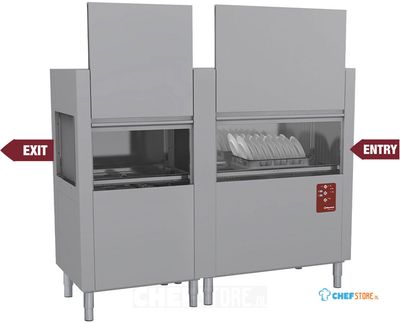 Diamond Korventransport vaatwassers 200Kor/U | D160E/7-DX-