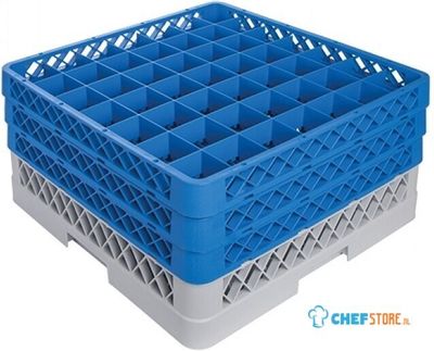 Voetglazenkorf CR-49 M/Opzet (3X CR-49) - CaterRacks CR4923 1