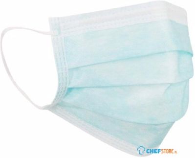 Chirurgische mondmaskers type IIR (50 stuks) | DE743