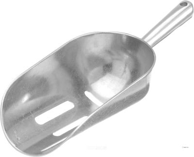 Aluminium Ijsschep Met Sleuven - BarUp 521434 1